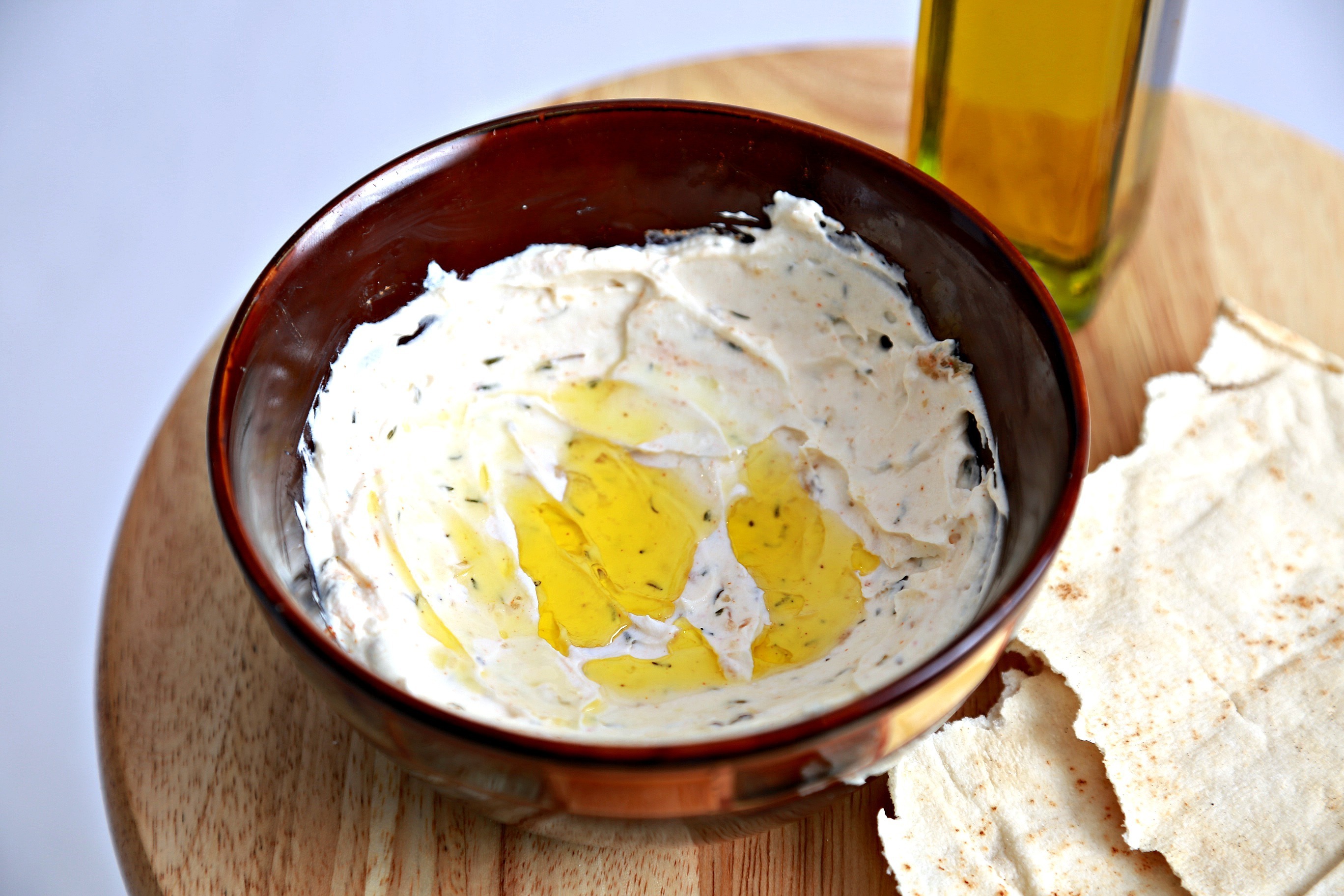 labneh (fermented yogurt spread)