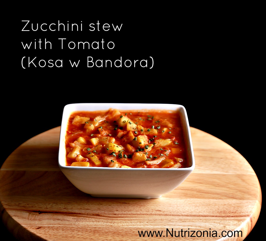 zucchini with tomato 
