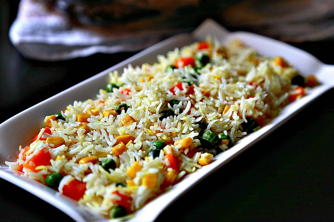 Rice with veggies