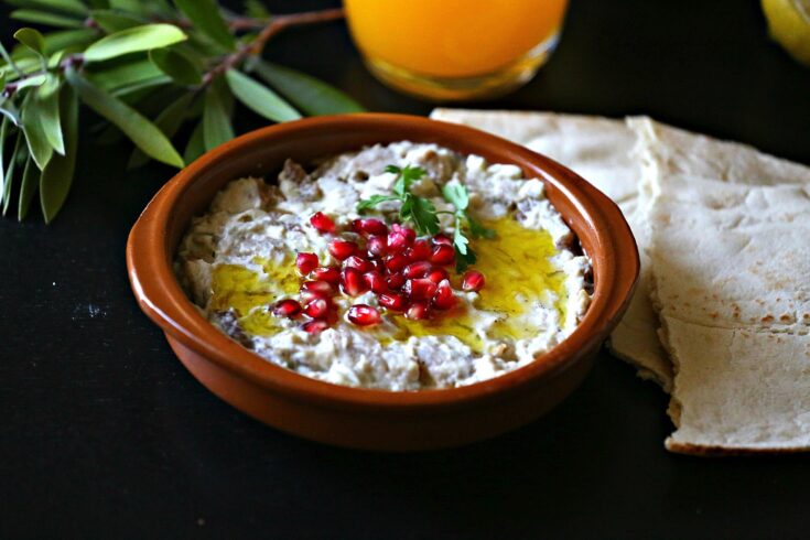 Arabic Eggplant dip (Mutabal)