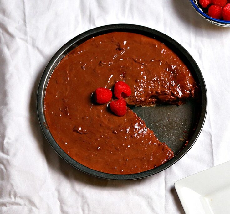 Healthy No Bake Chocolate Pie