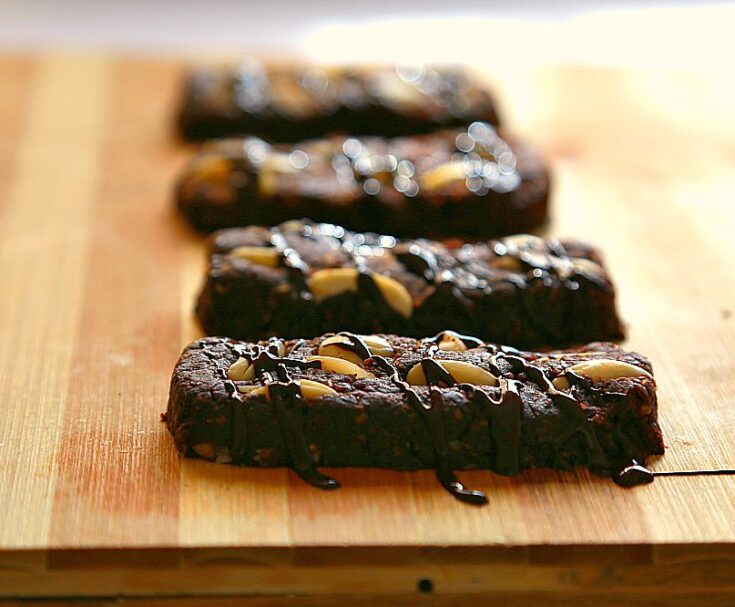 No-bake Spicy chocolate bars