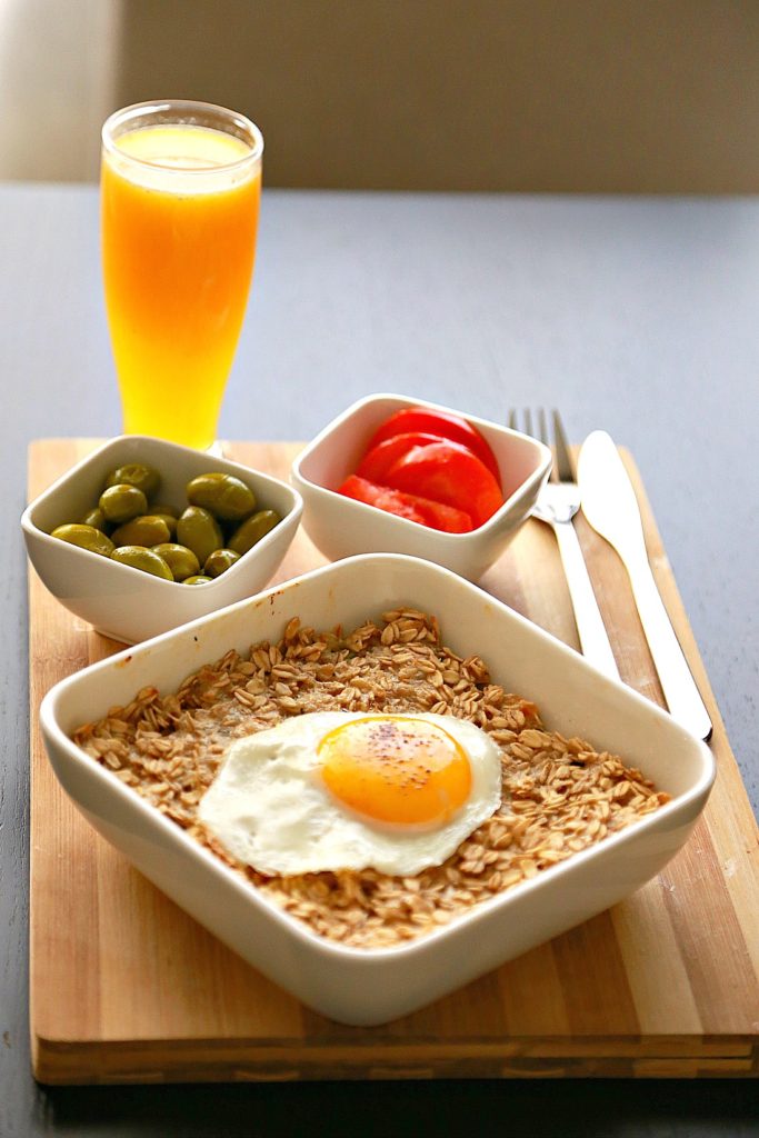 Easy Healthy Casserole with a Fried Egg - :: Nutrizonia