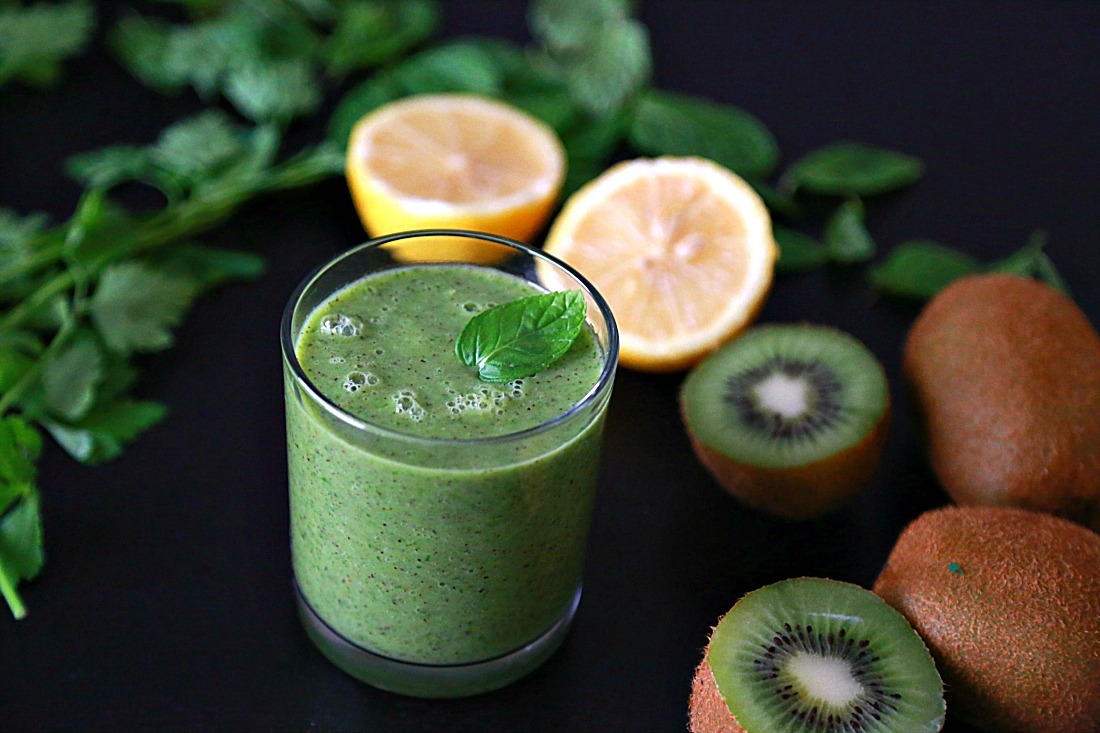 kiwi greem smoothie 2