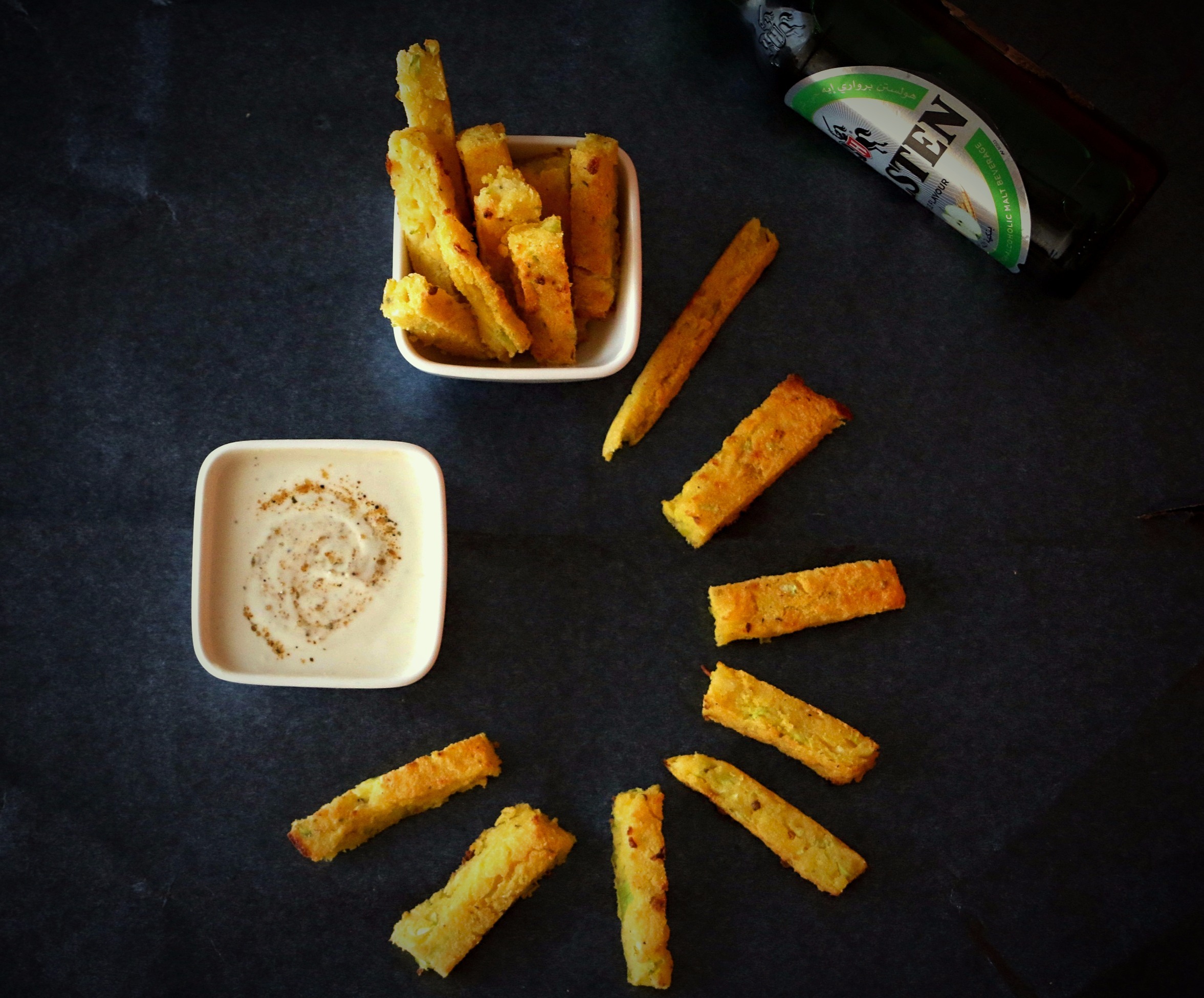 polenta baked fries 