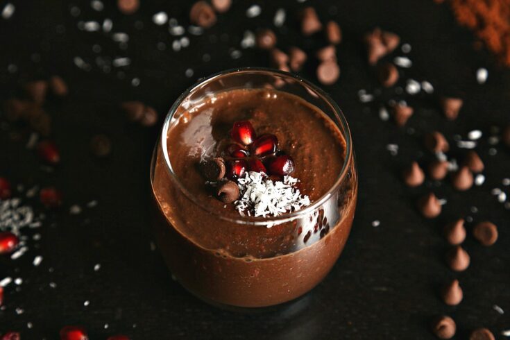 Pomegranate Chocolate Smoothie