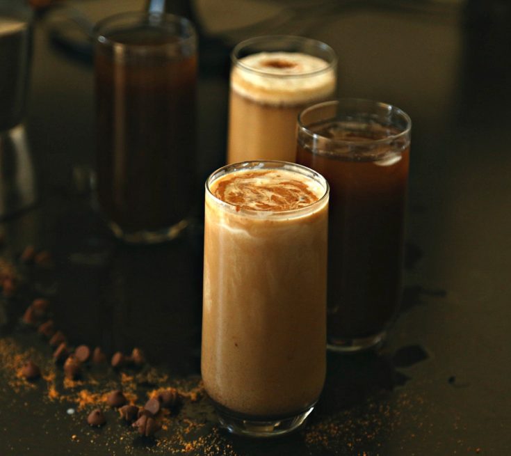 Cold Carob Drinks {Traditional & Latte}