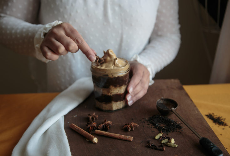 Chai Spiced Date Parfait