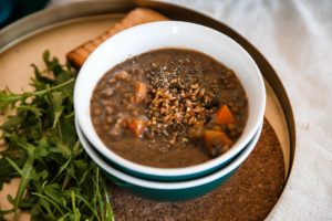 Leshta , Bulgarian lentil stew 2 