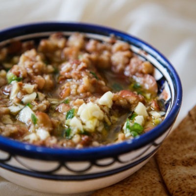 Mashed Fava beans (Foul Mudammas)