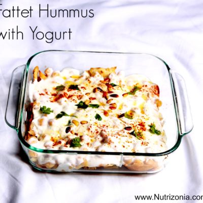 (Hummus Casserole) Fattet Hummus Two ways