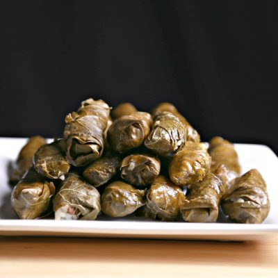 How to Make Arabic Stuffed Grape Leaves (war’a dawali )