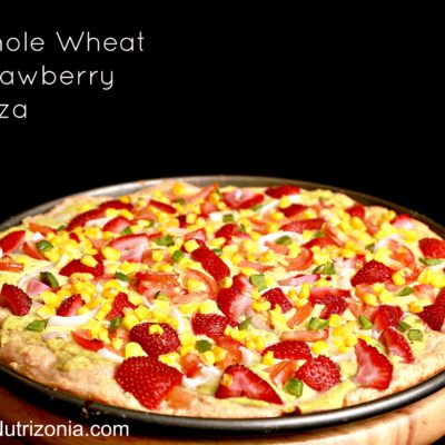 Whole Wheat Strawberry Pizza