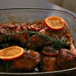 Roasted Chicken with Balsamic Vinegar and Dried Orange