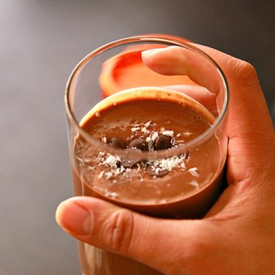 Healthy Chestnut Chocolate Smoothie