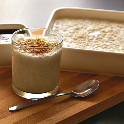 Vanilla Bean Rice Pudding