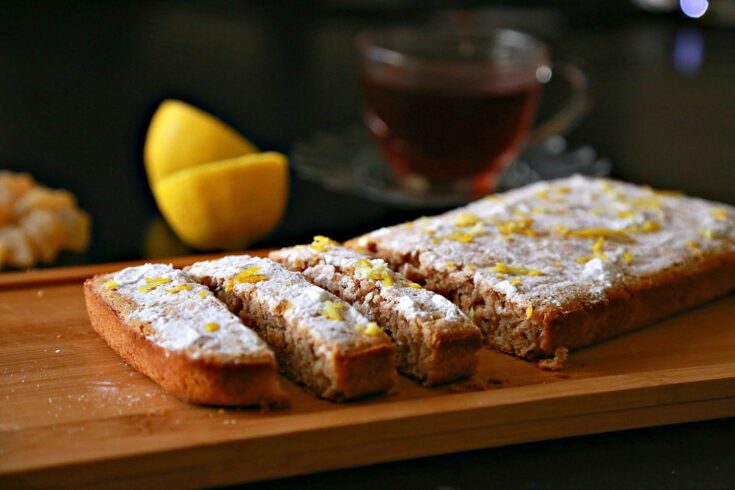 Candid Ginger & Lemon Early Grey Tea Cake