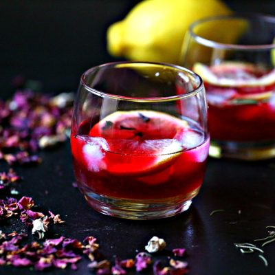 Refreshing Hibiscus, Lemon, and Cloves Drink