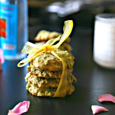 Soft Pistachio Cookies {Oil Free, Gluten Free}