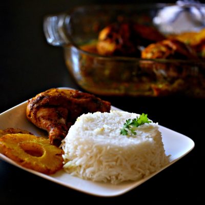 Easy Thai Baked Chicken with Pineapple