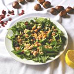 Chestnut Salad with Spinach