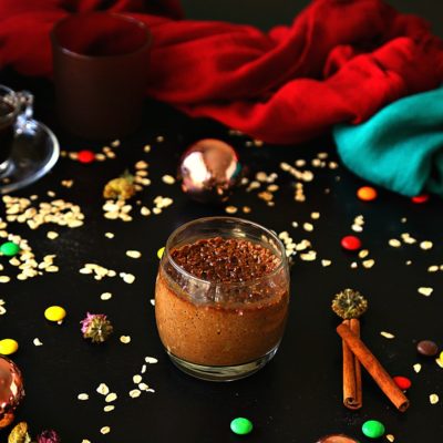 Gingerbread Espresso Cream Oatmeal