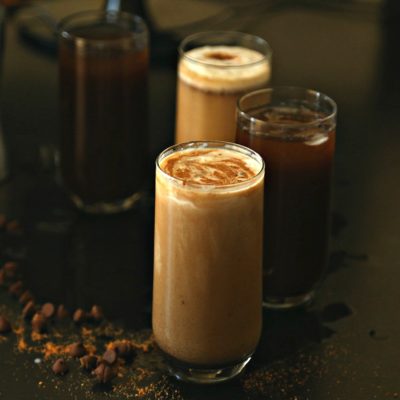 Cold Carob Drinks {Traditional & Latte}