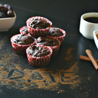 Healthy Chocolate Banana Muffins