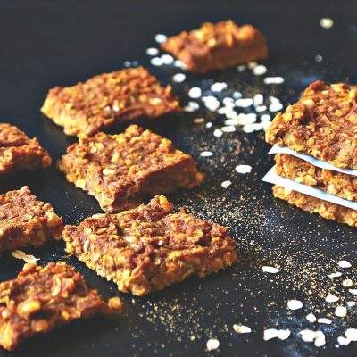 Easy Pumpkin Spice Oatmeal Bars