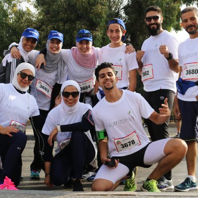 Amman Marathon with “Nutrizonia” team