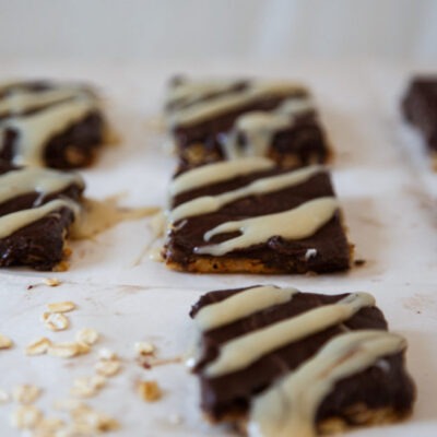 Tahini & Chocolate Baked Oatmeal