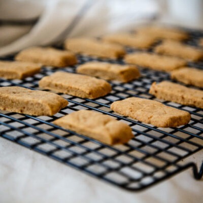 Cinnamon Shortbread {Vegan & Gluten Free}