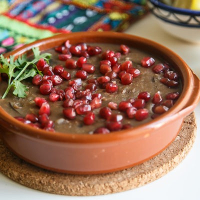 Rummaniyeh (Lentil Stew with Eggplant & Pomegranate)