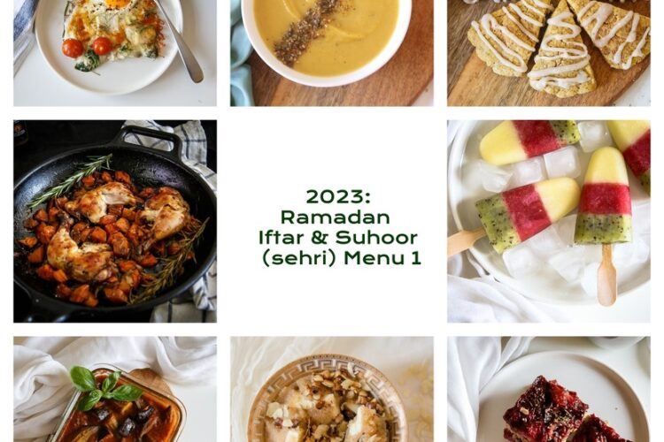 2023: Ramadan Iftar & Suhoor (sehri) Menu 1
