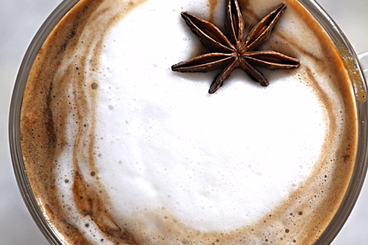Spiced Sweet Potato Latte (Cozy Middle Eastern Twist)
